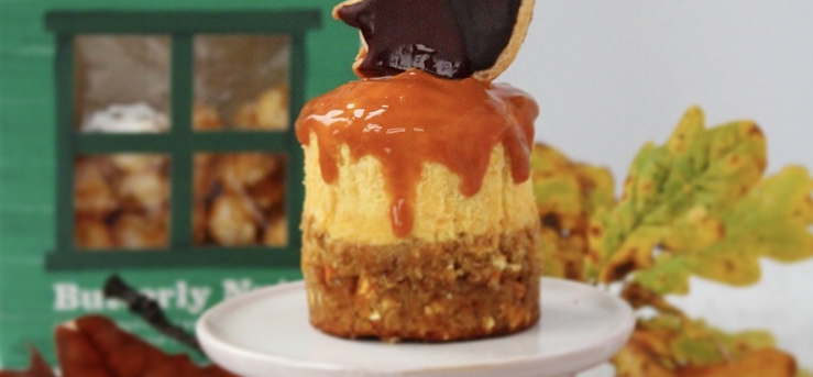 Peanut Butter Popcorn Mini Cheesecakes – Popcorn Shed