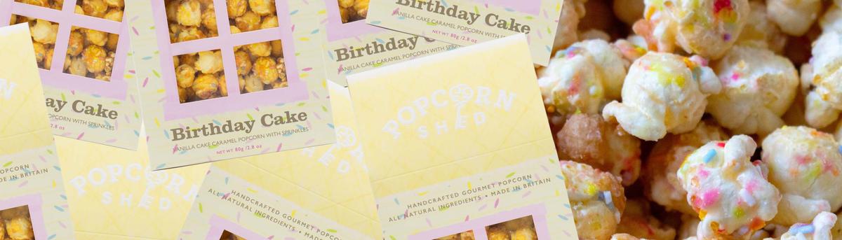Birthday Cake Gourmet Popcorn