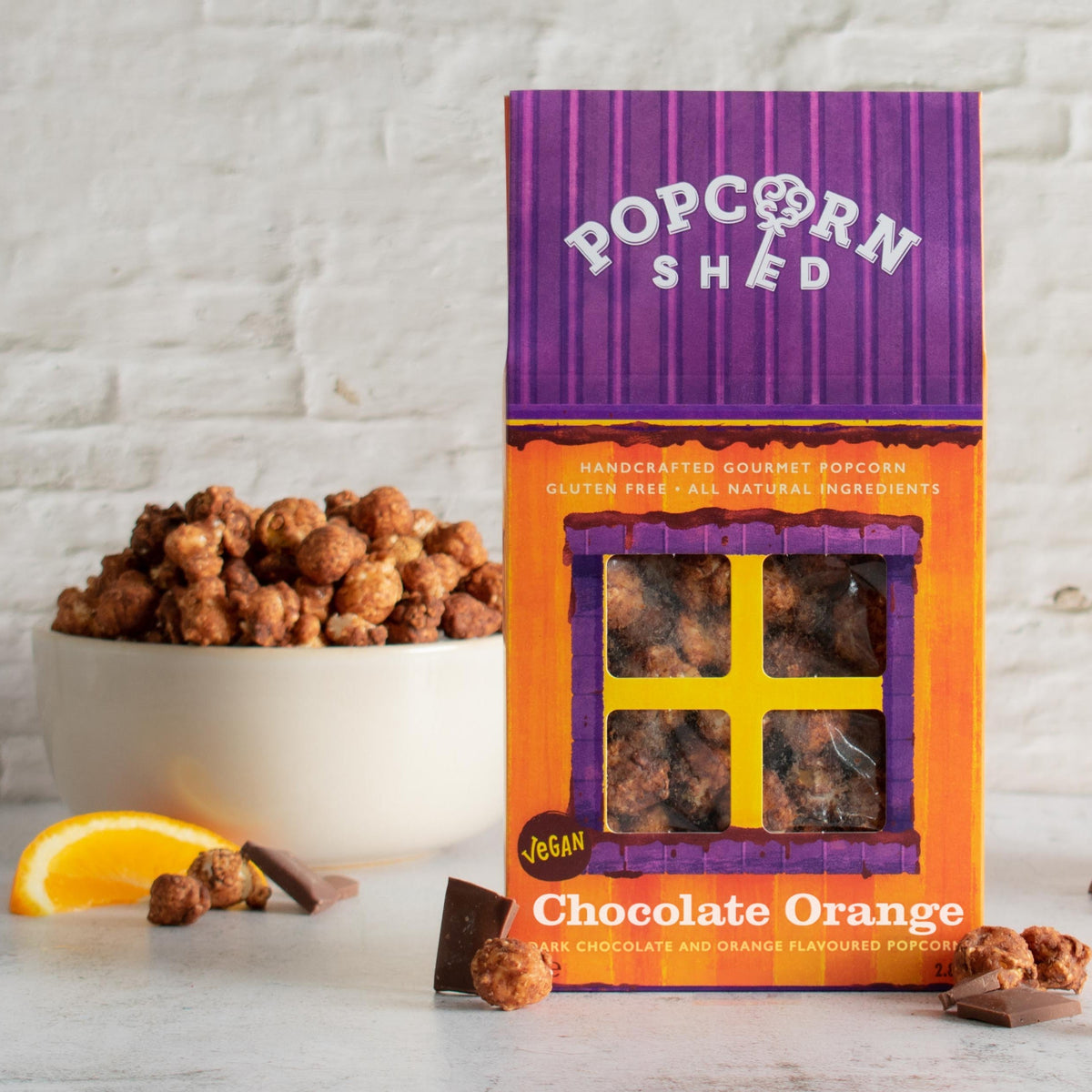 Chocolate Orange Gourmet Popcorn