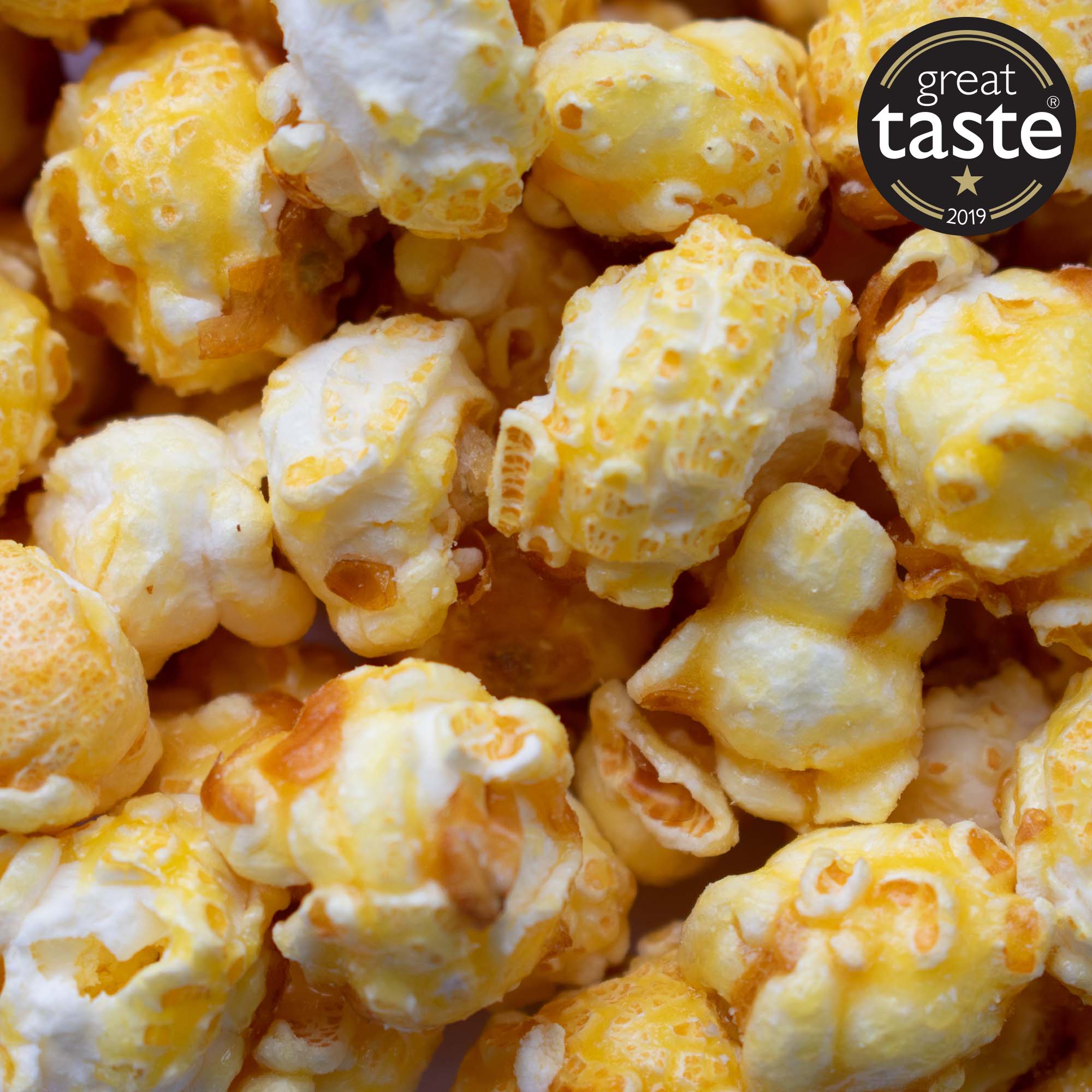 Vegan Butterscotch Popcorn, Great Taste Award 2019