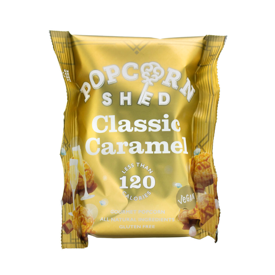 Classic Caramel Gold Popcorn Snack Pack | Gluten-Free