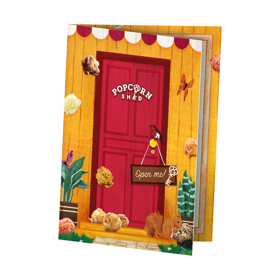 Gift Postcard - Popcorn Shed