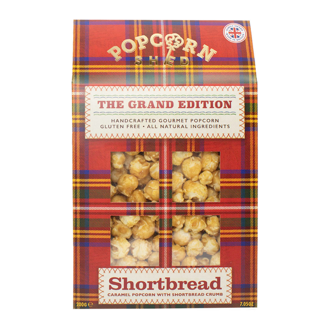 Shortbread Gourmet Popcorn Grand Shed 200g