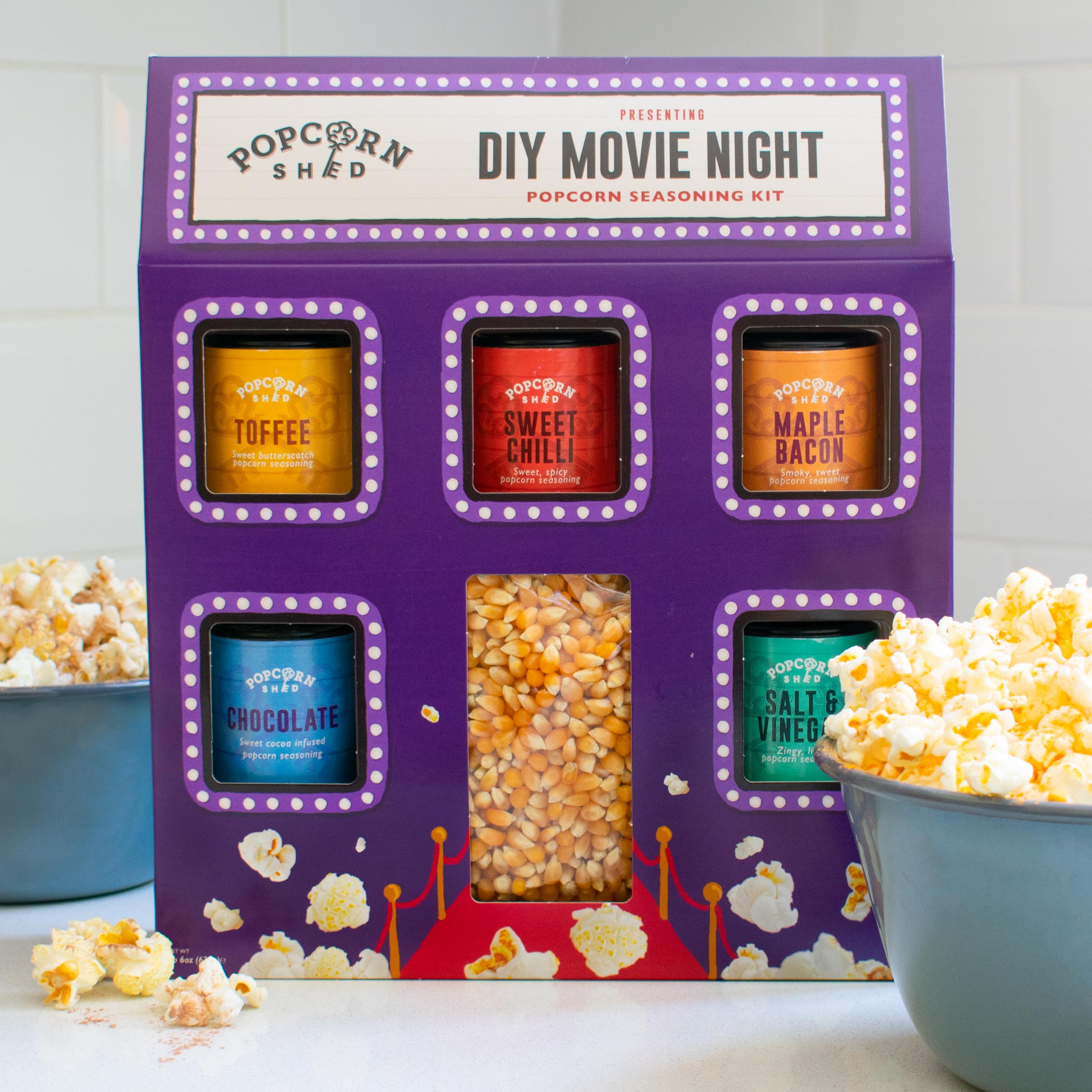 Popcorn Seasonings Kit | Make Your Own Popcorn | Popcorn Shed