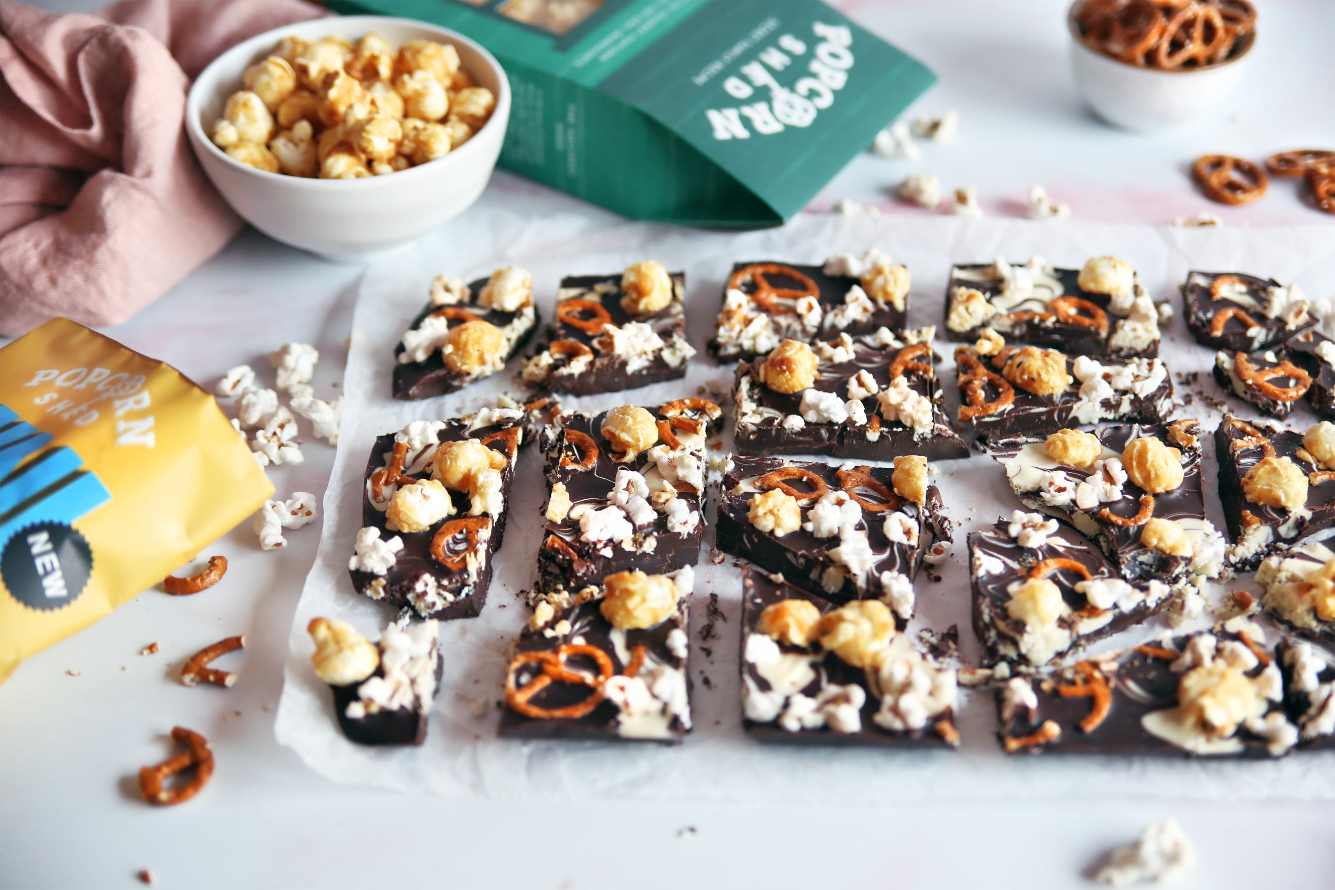Popcorn Bark Recipe