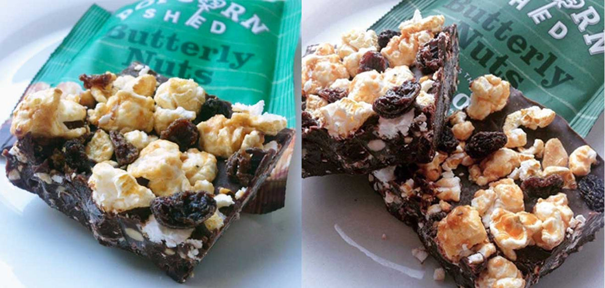 Fudge Peanut Butter Popcorn Fudge 