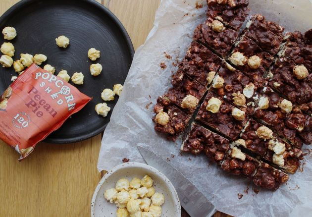 Pecan Pie Popcorn Rocky Road Recipe