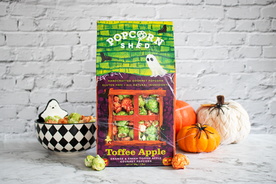 Toffee Apple Popcorn: The Spooktacular Halloween Snack for Movie Night