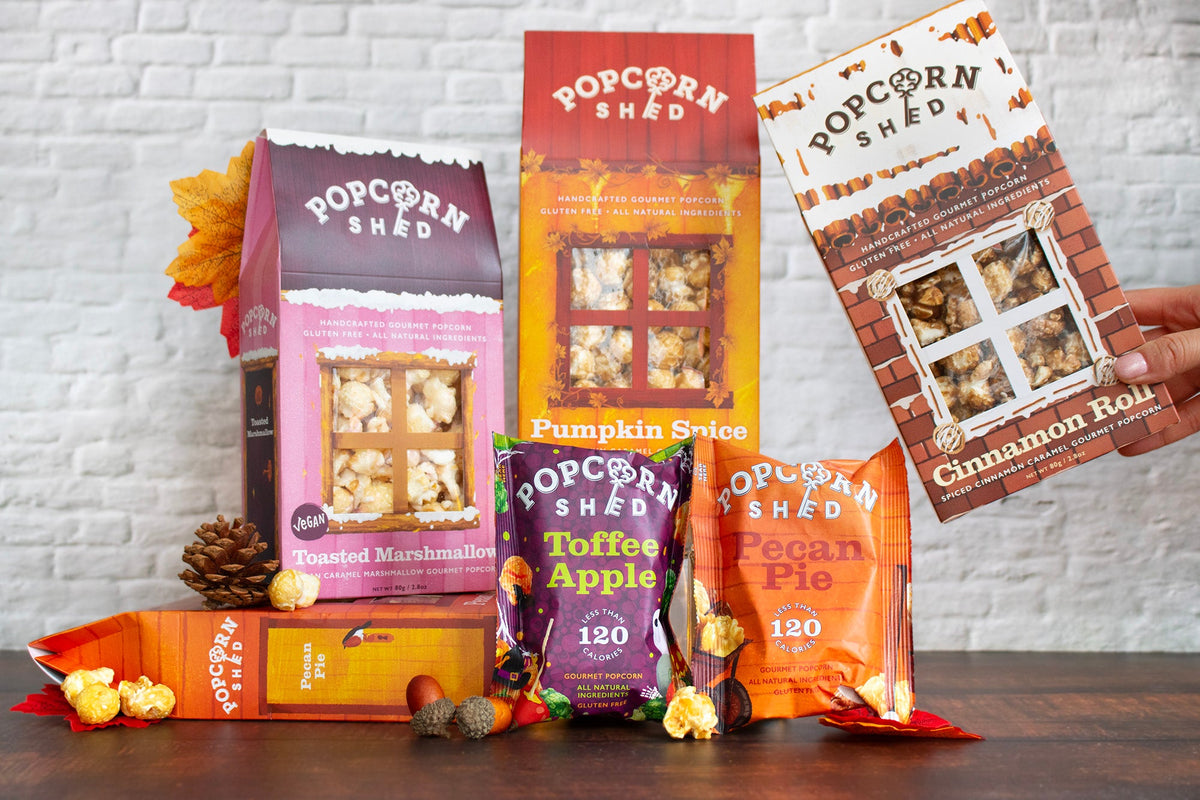 Autumn Popcorn Snacks and Gifts