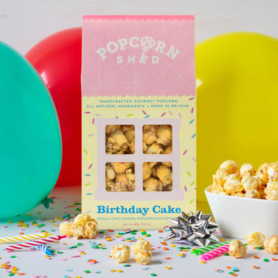 Cake Inspired Popcorn