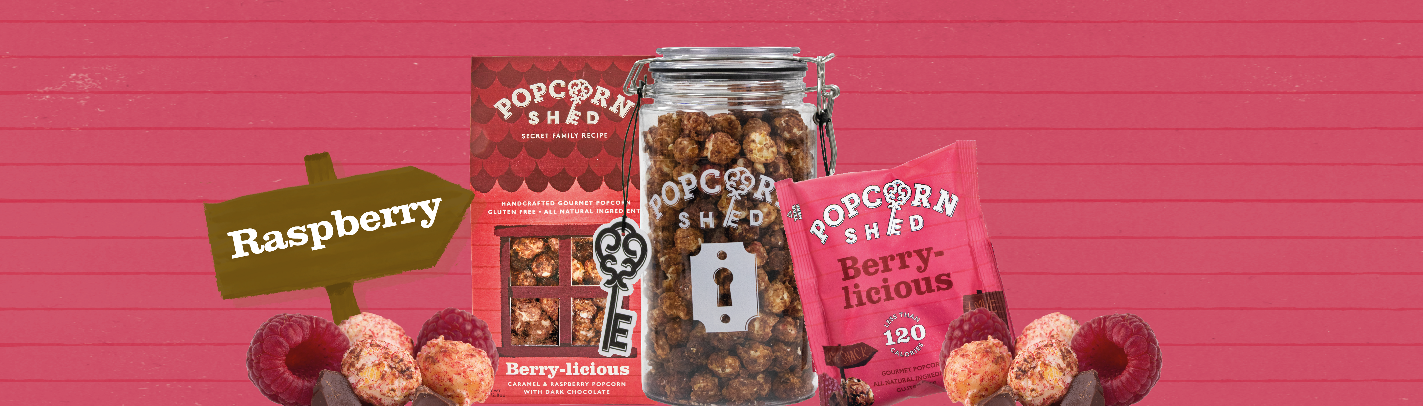 Berry popcorn