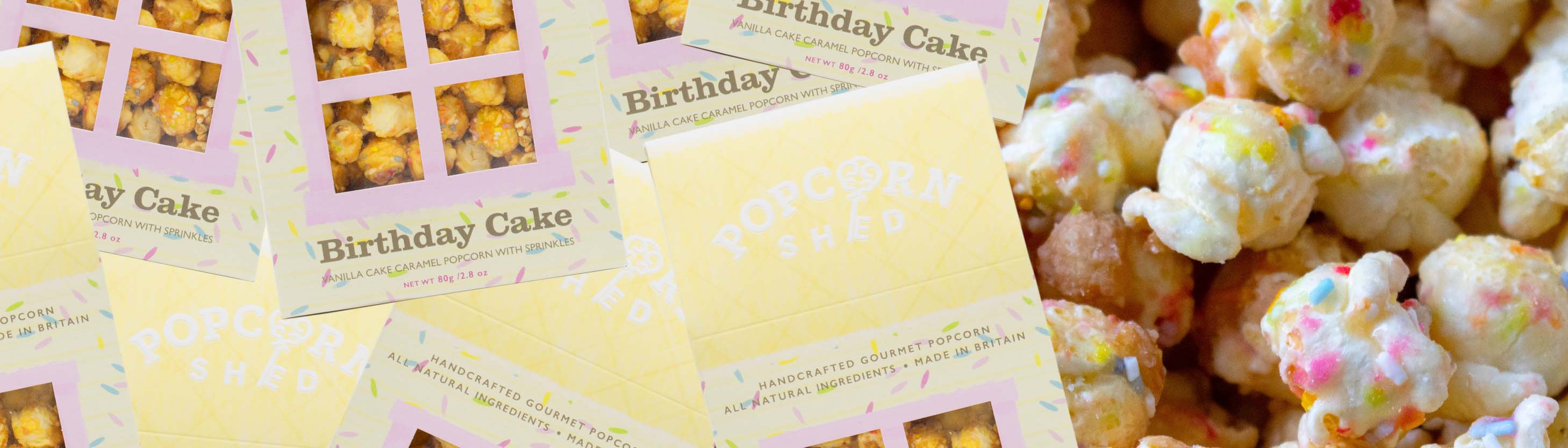 Birthday Cake Gourmet Popcorn