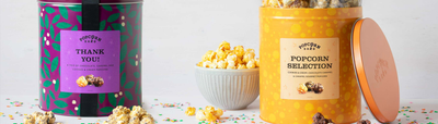 Gourmet Popcorn Tins