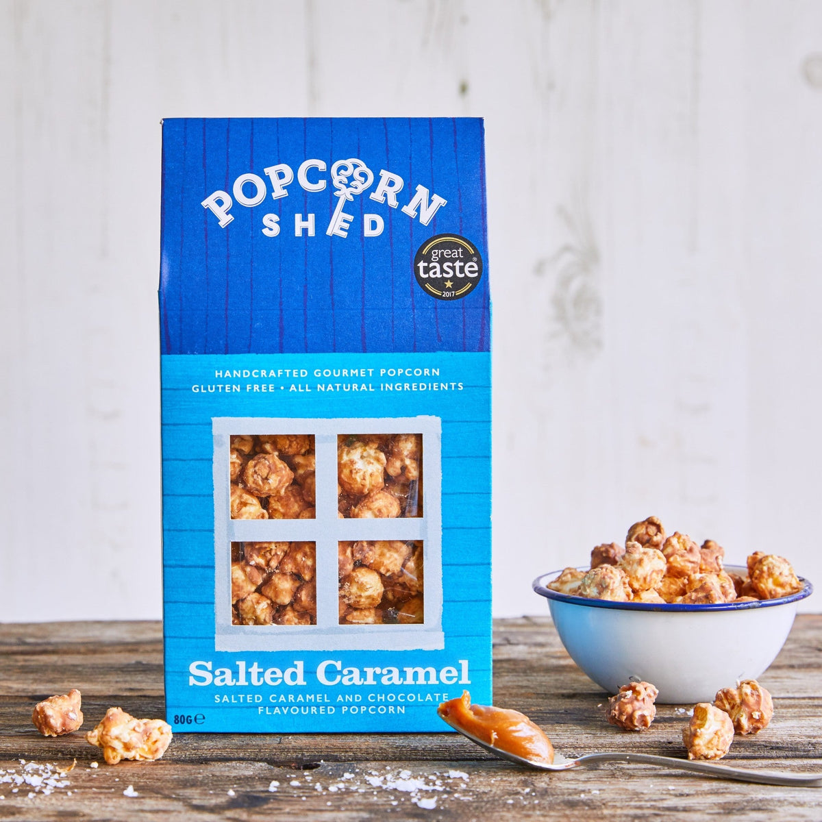 Salted Caramel Gourmet Popcorn