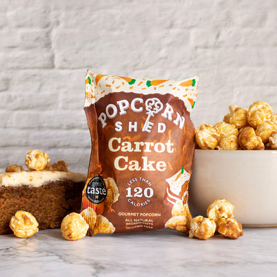 Carrot Cake Popcorn Snack Packs - Popcorn Shed