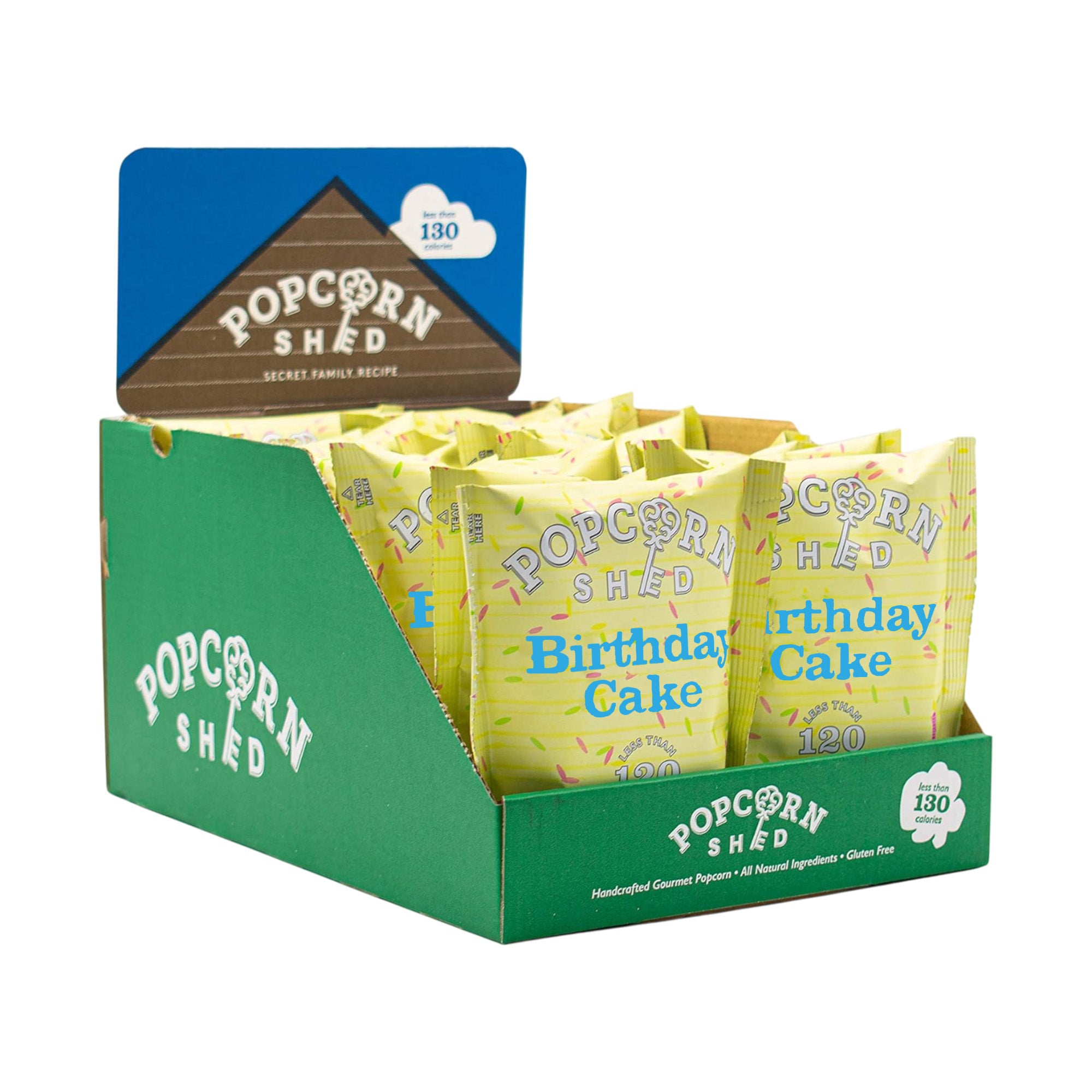 Birthday Cake Popcorn Snack Packs - Popcorn Shed
