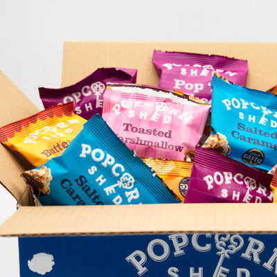 Gourmet Popcorn Mini Bag Mix Box - 48 bags - Popcorn Shed