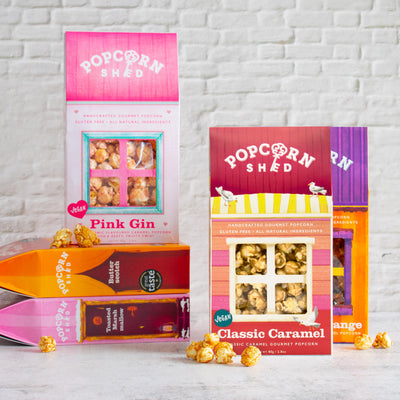 Vegan Gourmet Popcorn Selection - 5 Popcorn Sheds - Popcorn Shed