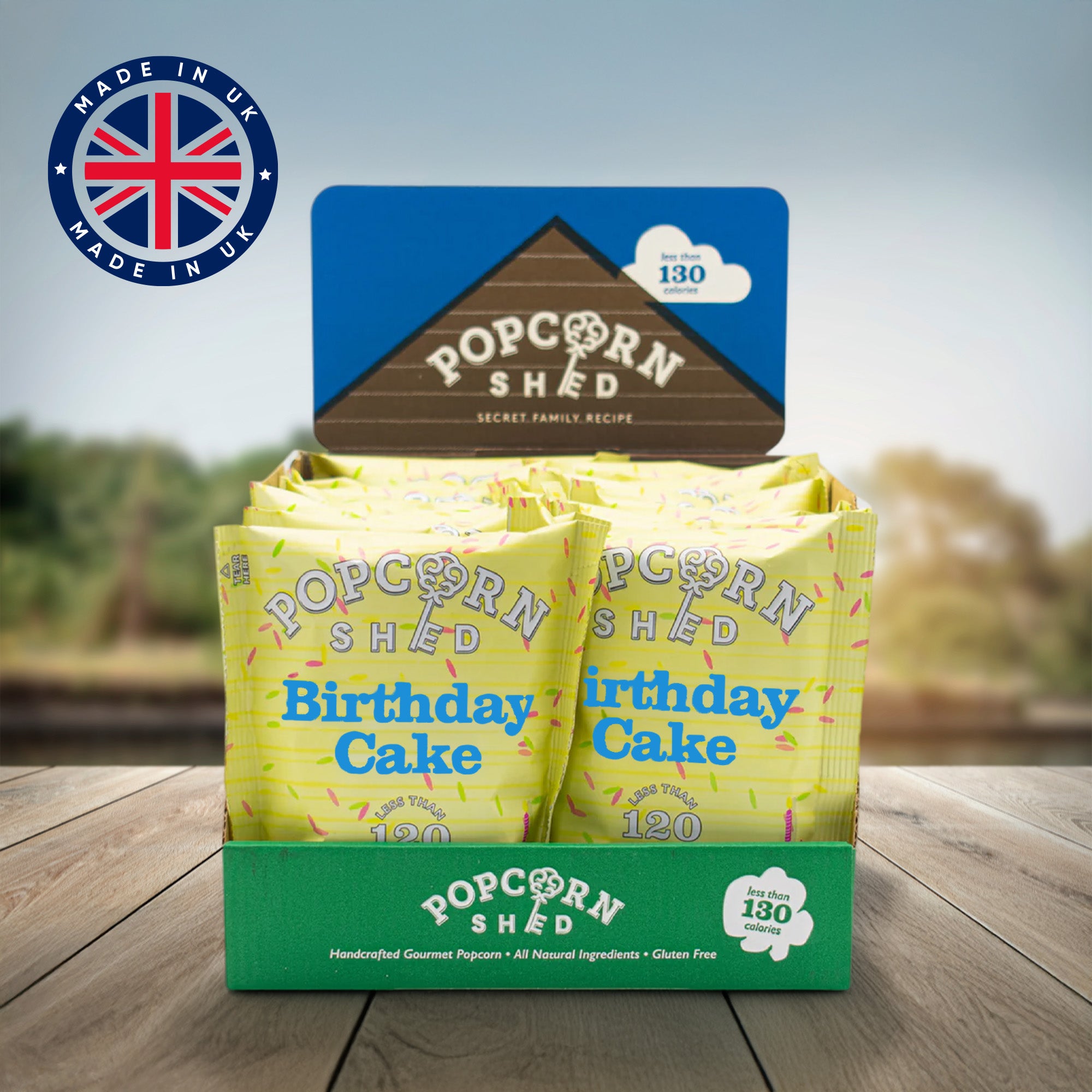 Birthday Cake Popcorn Snack Packs - Popcorn Shed