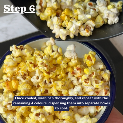 Rainbow DIY Rainbow Popcorn Colouring Kit - Popcorn Shed