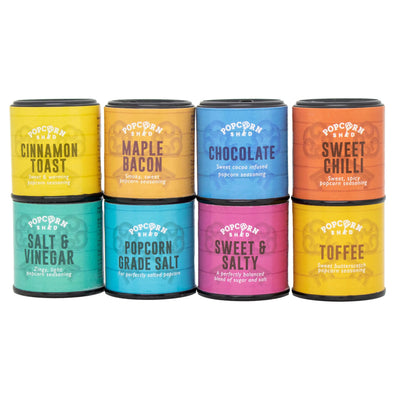 Popcorn Seasoning Bundle 8 Pack - Popcorn Shed