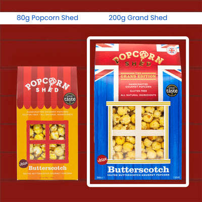 Butterscotch Popcorn Grand Edition Shed | 200g