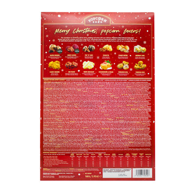 Red Gourmet Popcorn Advent Calendar