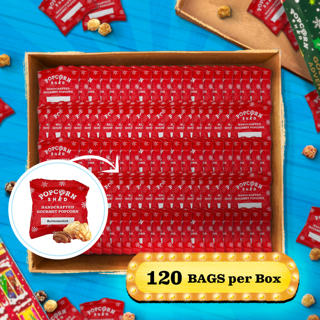 Clearance Offer - Box of Mini Popcorn Bags - 120 x 7g