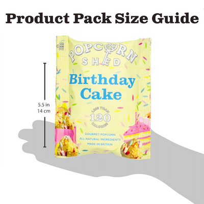 Birthday Cake Popcorn Snack Packs - Popcorn Shed