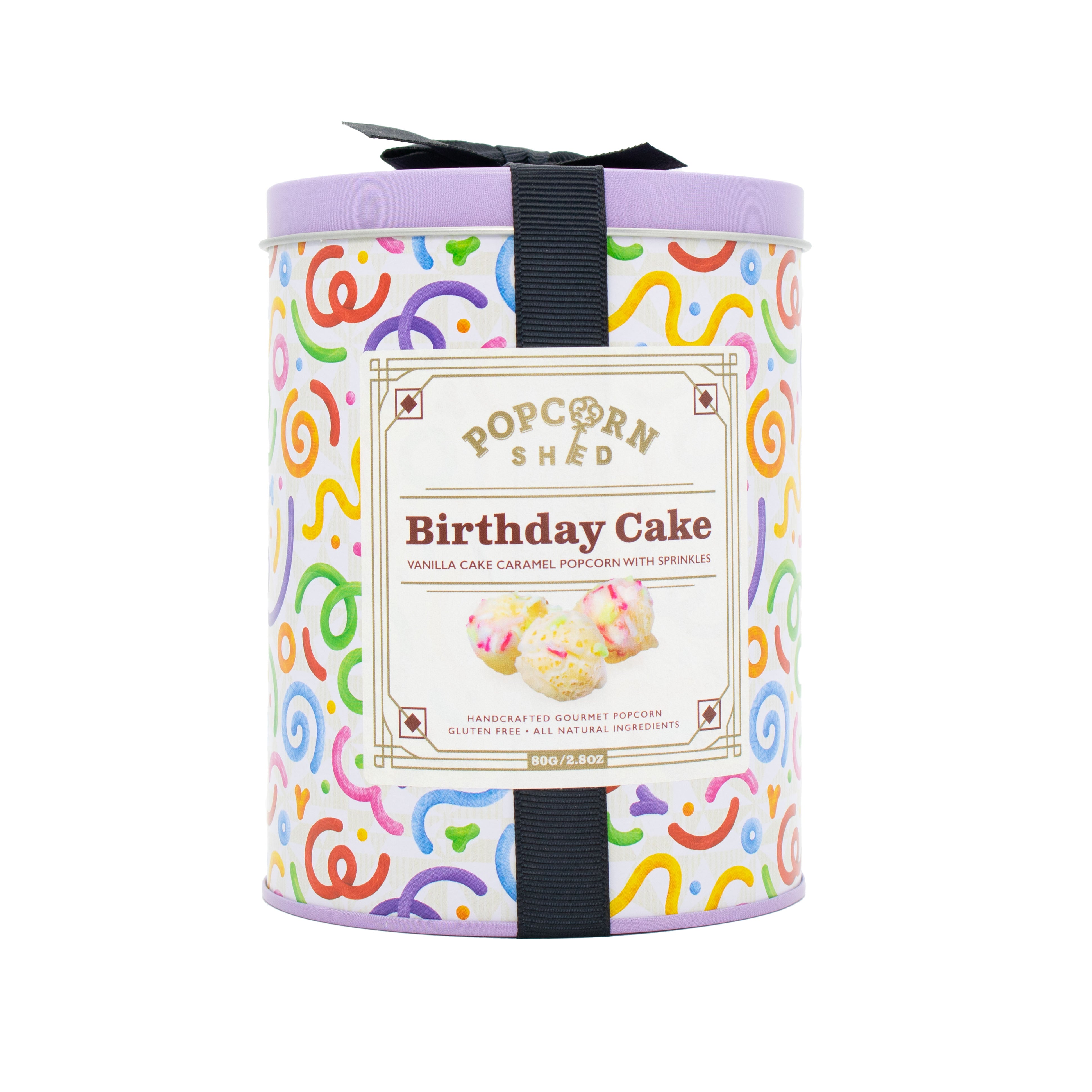 Birthday Cake Popcorn Mini Gift Tin - Popcorn Shed