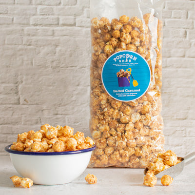 Salted Caramel Popcorn - 500g Mega Bag - Popcorn Shed