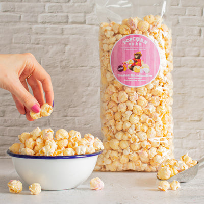 Toasted Marshmallow Popcorn - 500g Mega Bag - Popcorn Shed