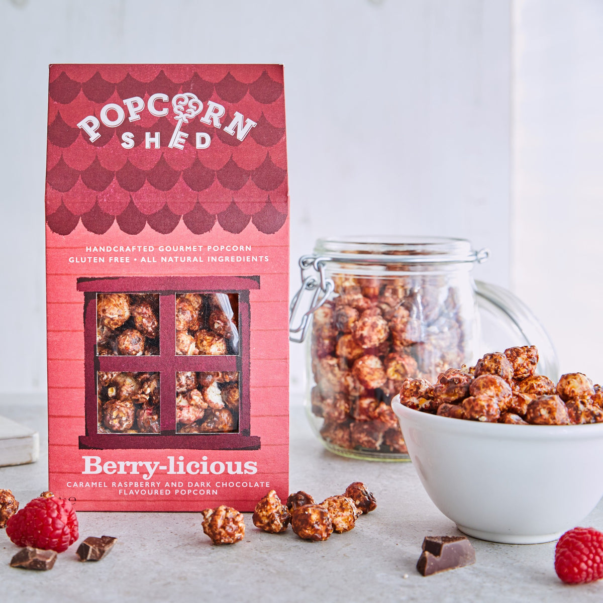Berry-licious Popcorn Shed