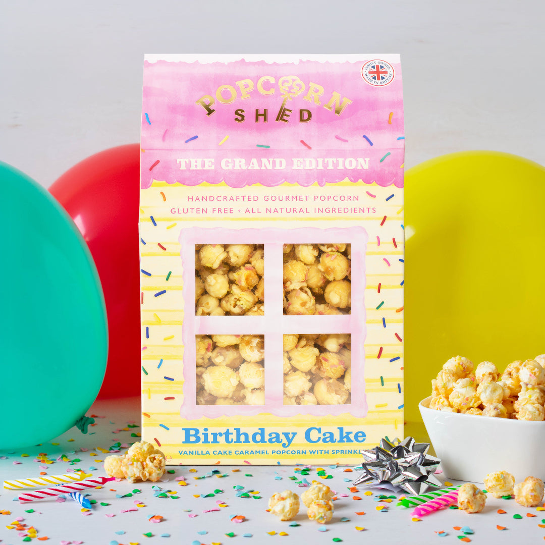 Birthday Cake Popcorn Grand Edition Shed | 200g