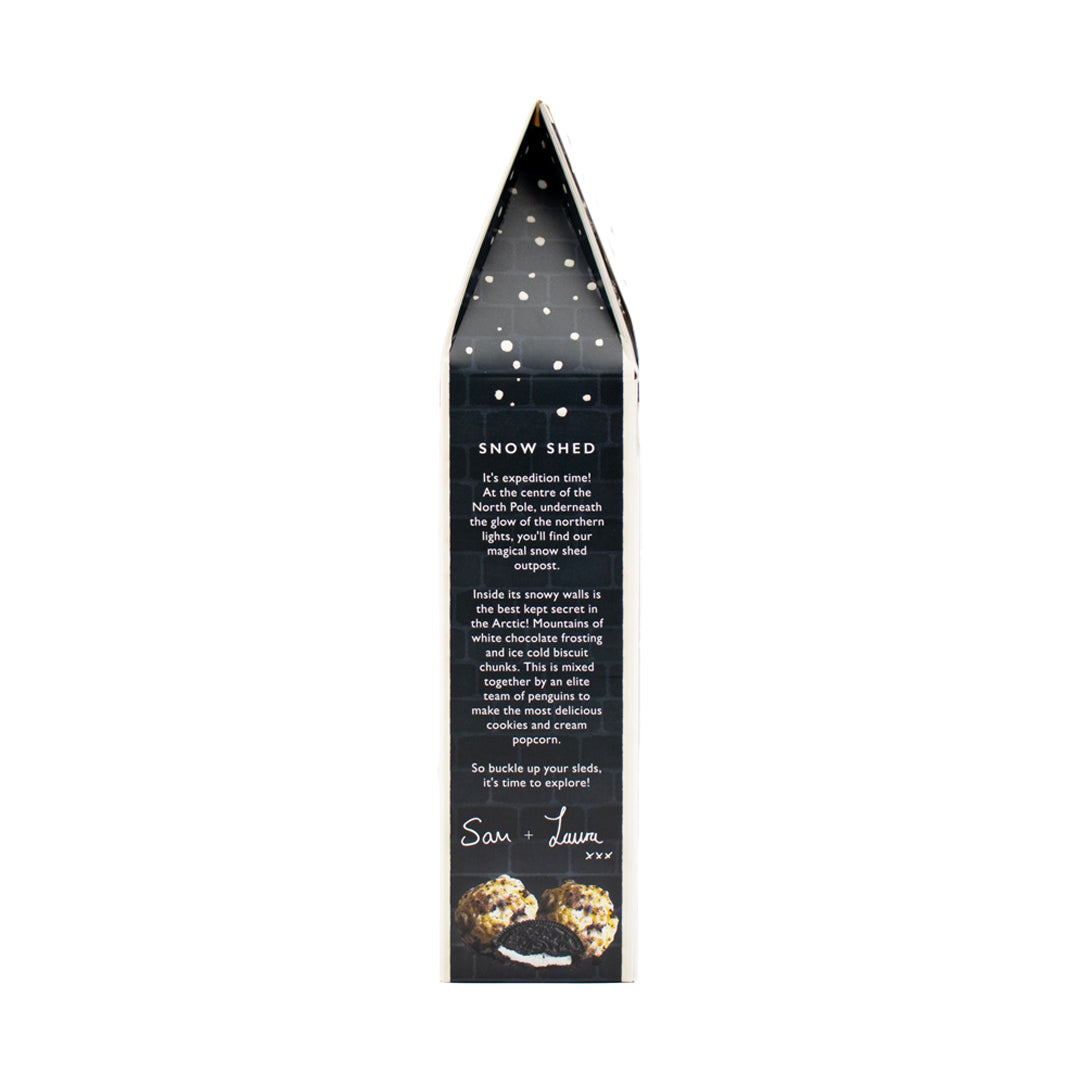 Cookies & Cream Gourmet Popcorn Black Shed