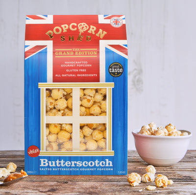 Butterscotch Popcorn Grand Edition Shed | 200g