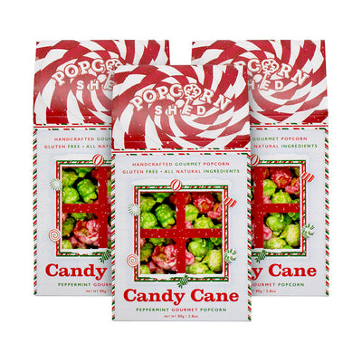 Candy Cane Popcorn Shed - Popcorn Shed