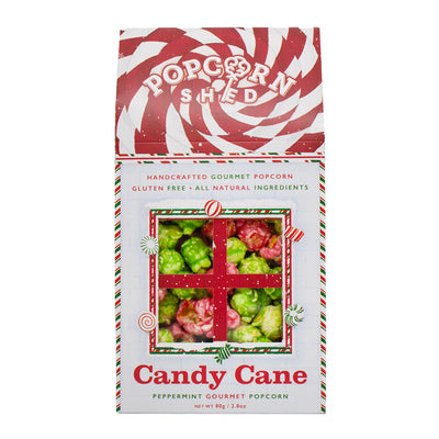 Candy Cane Popcorn Shed - Popcorn Shed