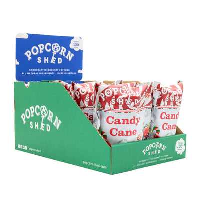 Candy Cane Popcorn Snack Packs | 16 Pack
