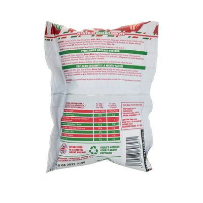 Candy Cane Popcorn Snack Packs | 16 Pack