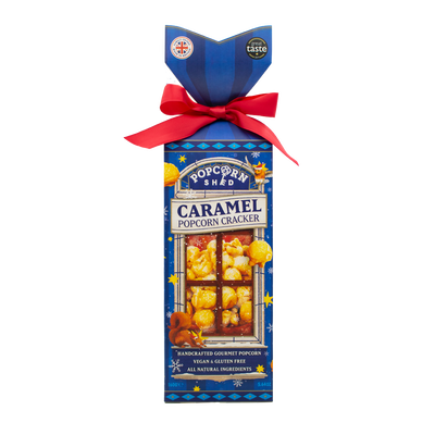 Caramel Popcorn Christmas Cracker - Popcorn Shed