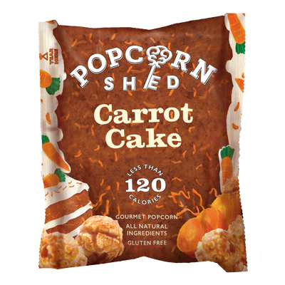Carrot Cake Popcorn Snack Packs - Popcorn Shed