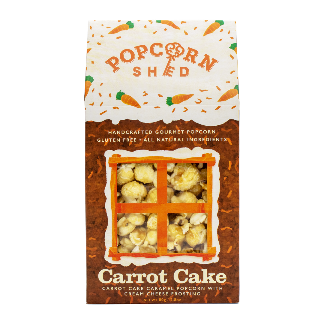 Carrot Cake Popcorn Shed - Popcorn Shed