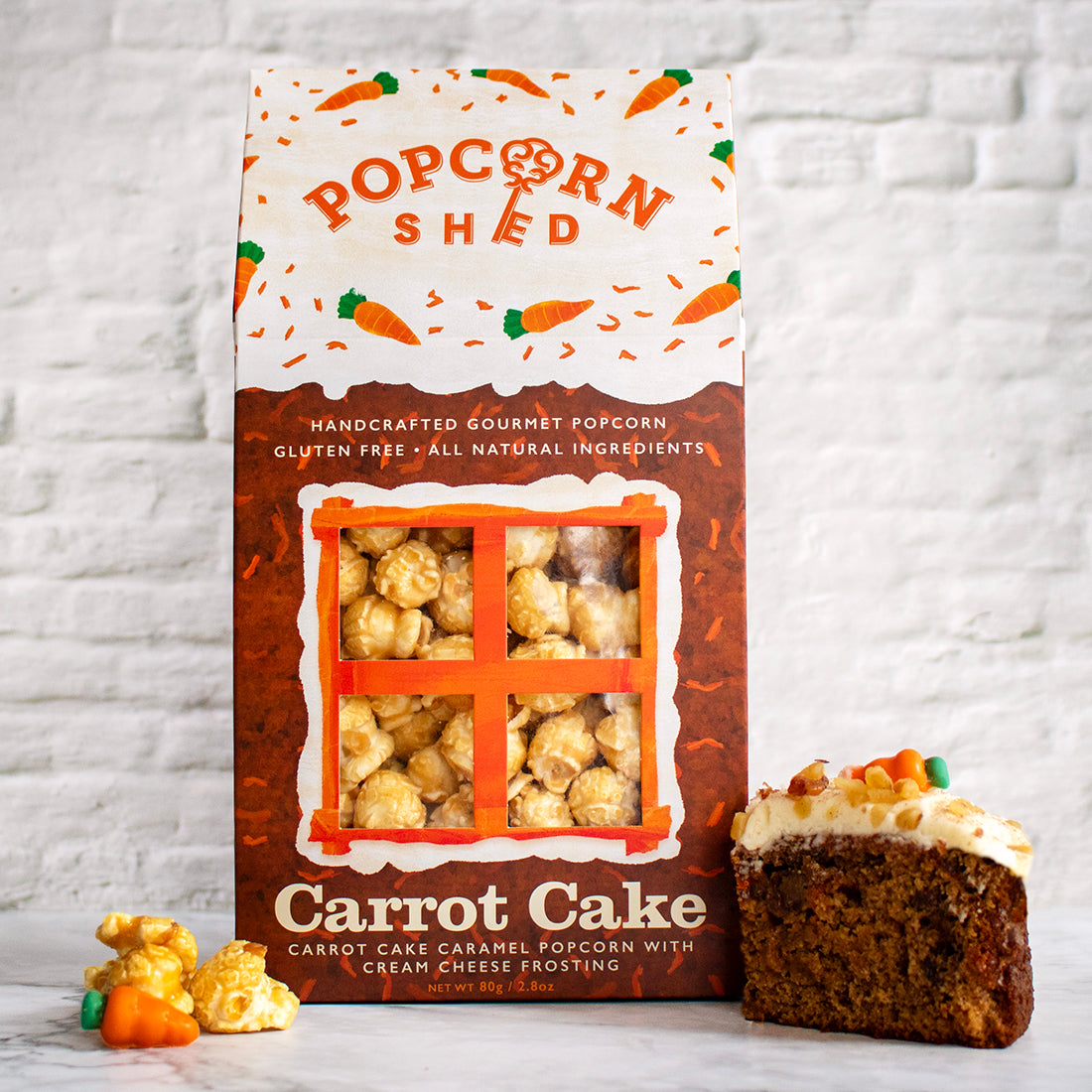 Carrot Cake Popcorn Shed - Popcorn Shed