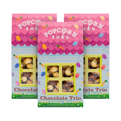 Chocolate Trio Popcorn Shed - Popcorn Shed