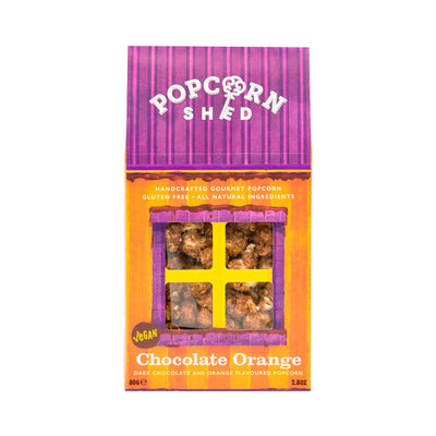 Chocolate Orange Popcorn Shed