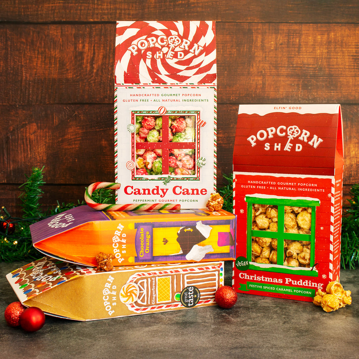 4 Shed Christmas Popcorn Bundle - Popcorn Shed