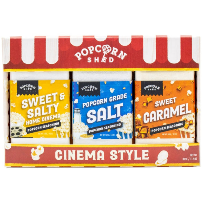 Popcorn Seasoning Cinema Style Bundle 3 Pack - Popcorn Shed