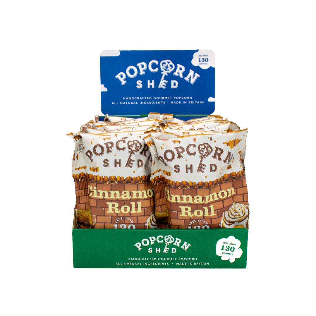 Cinnamon Roll Popcorn Snack Packs - Popcorn Shed
