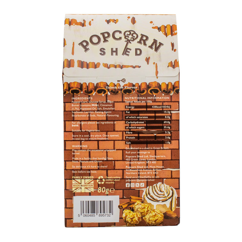 Cinnamon Roll Popcorn Shed - Popcorn Shed